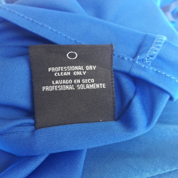 Royal Blue Cocktail/Prom Dress Sz 7/8 - Picture 8 of 11